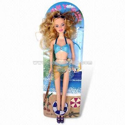PVC Doll with Swimming Dress