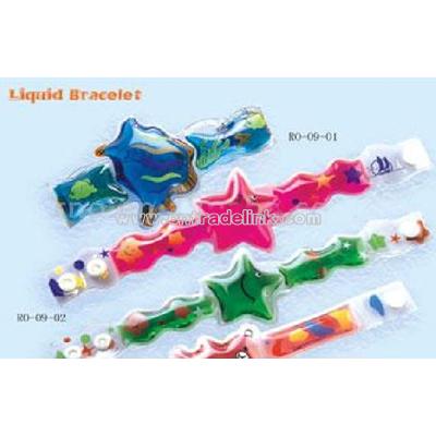 PVC Liquid Filled Bracelets