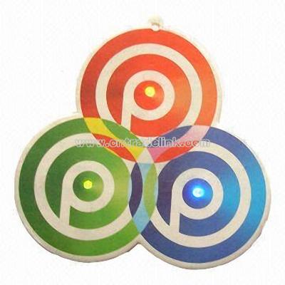Paper Air Freshener with LED Light and Various Fragrances