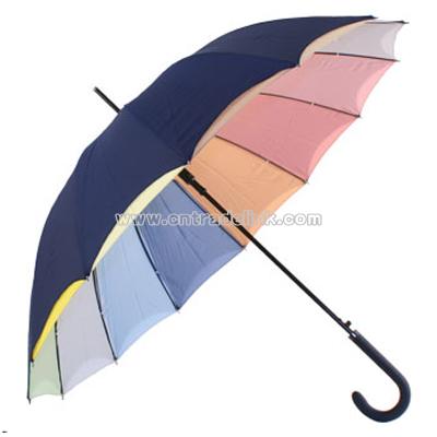 Pastel Rainbow - double skin umbrella