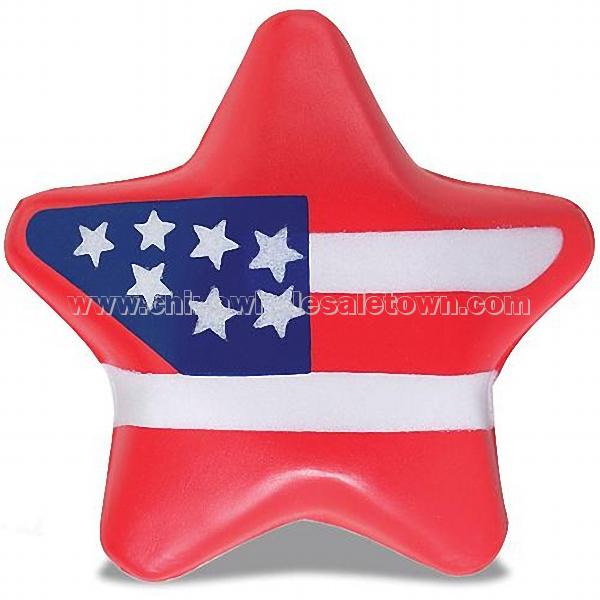Patriotic USA Star Stress Balls