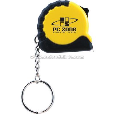 Peewee Mini Tape Measure With Keychain