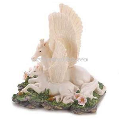 Pegasus Motherhood Figurine