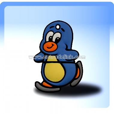 Penguin Skate Blue USB Flash Drives