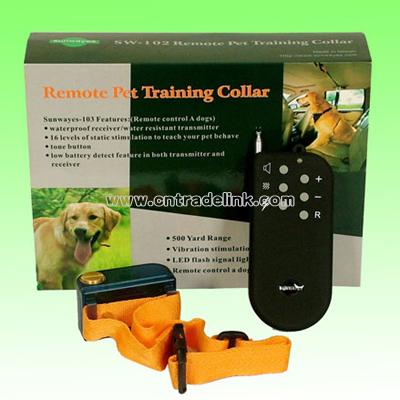 Pet Products - Remote Pet Training Collar