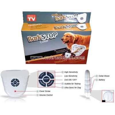 Pet Ultrasonic Bark Stop Collar-CE