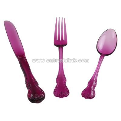 Picnic Cutlery Set of 12 - Pink