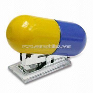 Pill Shape Staplers and Staple Remover