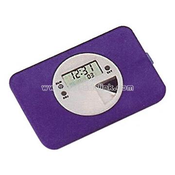 Pill box timer clock