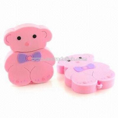 Pink Bear Design USB Flash Drive