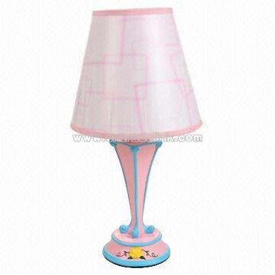 Pink Figural Base Lamp