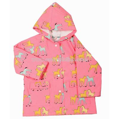 Pink Pony Raincoat