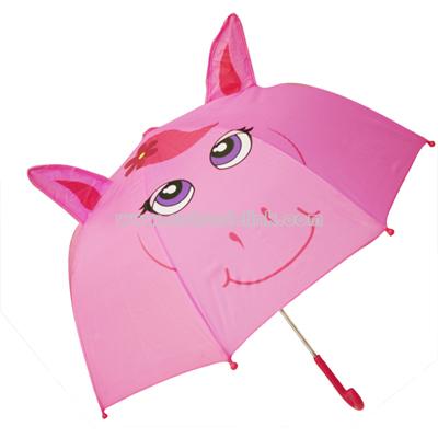 Pink Pony Umbrella