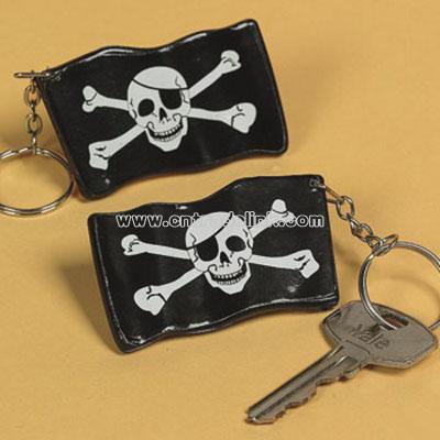 Pirate Flag Key Chains