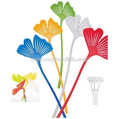 Plastic Fly Swatters in Flower Desgin