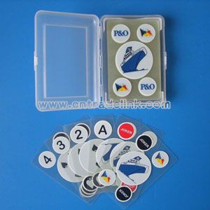 Plastic Transparent Playing Card