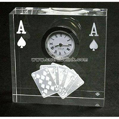 Play Cards Clock