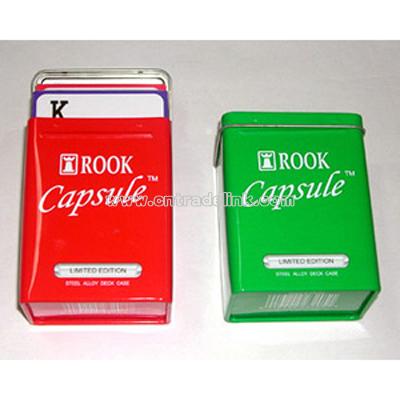 Playing Card with Tin Box