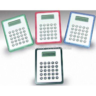 Pocket Calculator with colorful