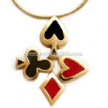 Poker Necklace