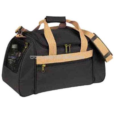 Polyester With Heavy Vinyl Backing Sports Bag