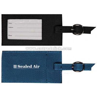 Polyester luggage tag