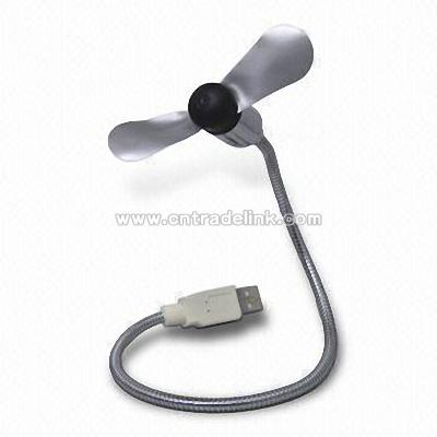 Portable USB Fan with Flexible Neck