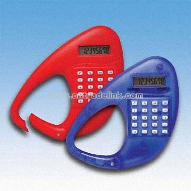 Premium Clip-on Carabiner Calculator with Eight-digit Display