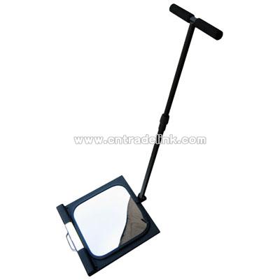 Professional Trolley Type Under Vehicle Search Mirror Foldable