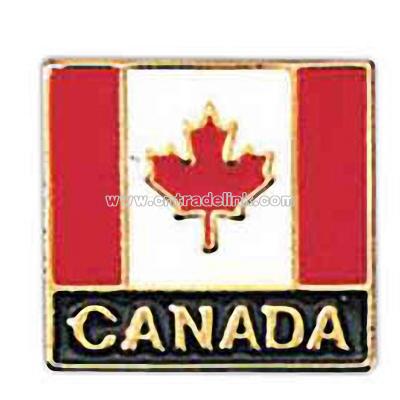 Promotional Canada - Stock Patriotic Design Lapel Pin
