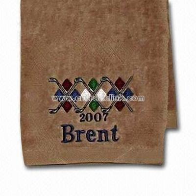 Promotional Hand Towel Brown Color