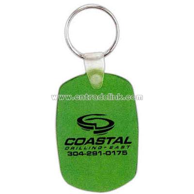 Promotional Oval Soft Squeezable Key Tag