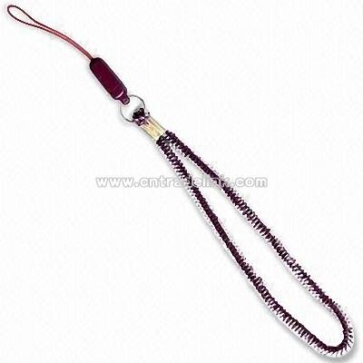 Promotional Polyster Cell Phone Strap