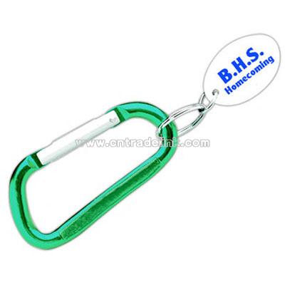 Promotional Small Carabiner Key Tag