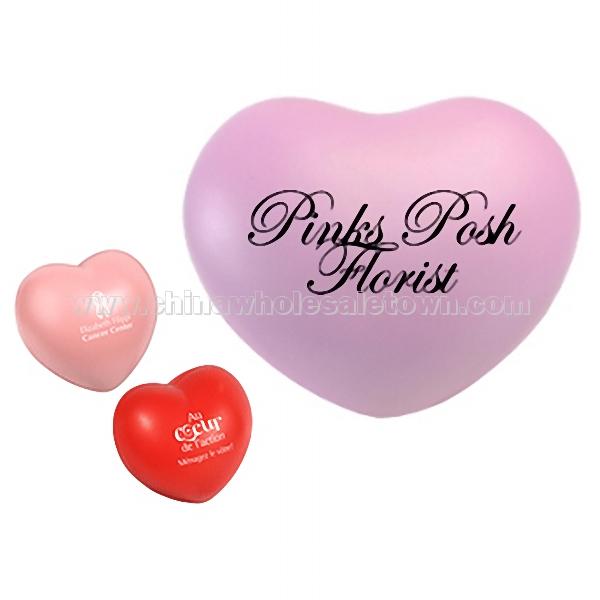Promotional Stress Love Heart-Pink