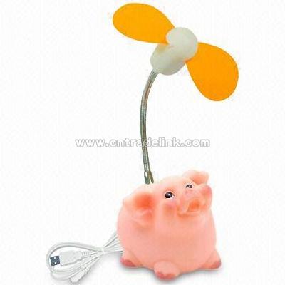 Promotional USB Pig Fan