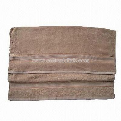 Pure Cotton with Soft Hand Feeling Bath Towel