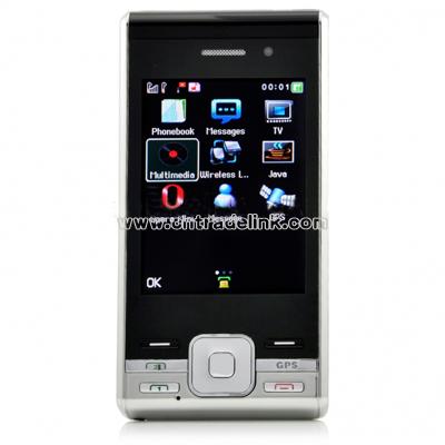 Quad-Band TV Mobile Phone with GPS Wi-Fi Java