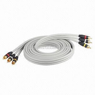 RCA x 3 to RCA x 3 RGB Cable