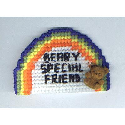 Rainbow Bear Fridge Magnet