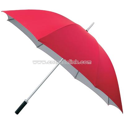 Red Golf Umbrella with Foamed Handle