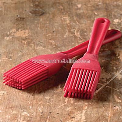Red Silicone Brush - Set of 2