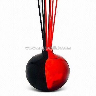 Reed Fragrance Diffuser with Red and Black Two Tones Bottle