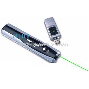 Remote Control Green Laser Pointer