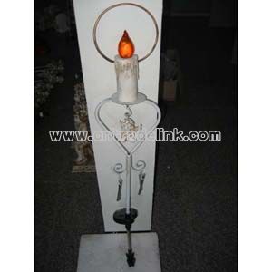 Resin Candle with Solar Light