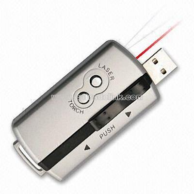 Retractable USB Flash Drive with Powerful Smart USB Application