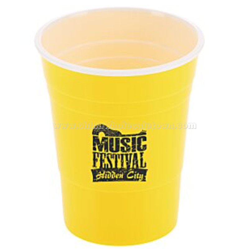 Reusable Plastic Party Cup - 16 oz