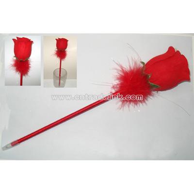 Rose Feather Pen