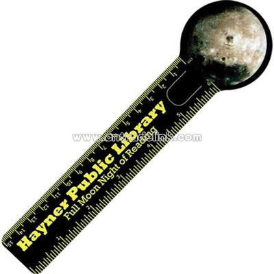 Round - Full color bookmark with ruler
