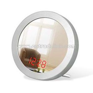 Round Mirror Design with LED Light